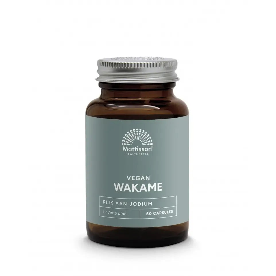Mattisson Wakame 1000 mg bevat jodium 60 vcaps