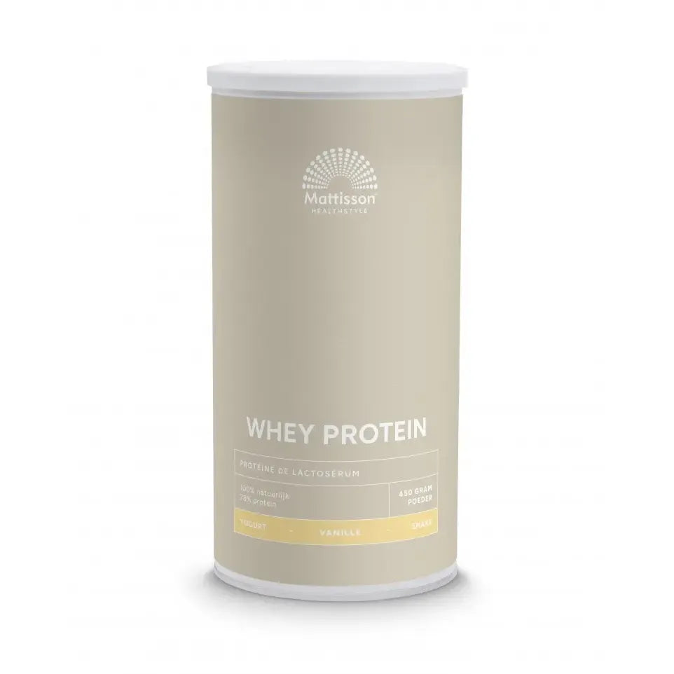 Mattisson Sport Wei Proteïne poeder 78% Vanille 450 gram
