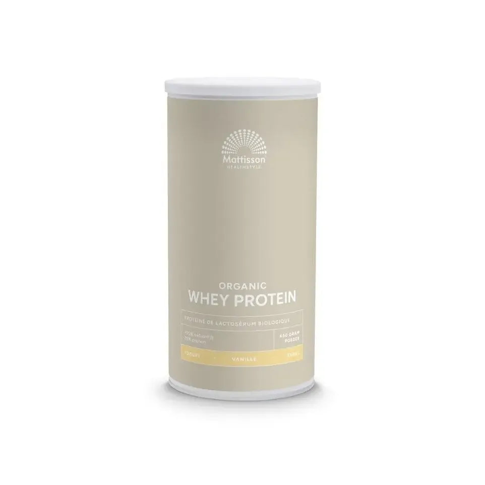 Mattisson Wei whey proteine vanille 80% 450 gram