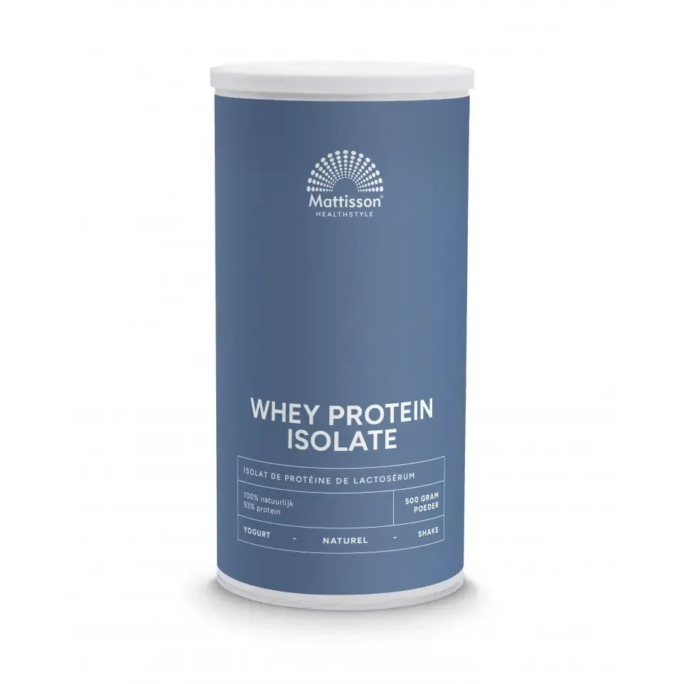 Mattisson Wei Proteïne poeder Isolaat 93% 500 gram