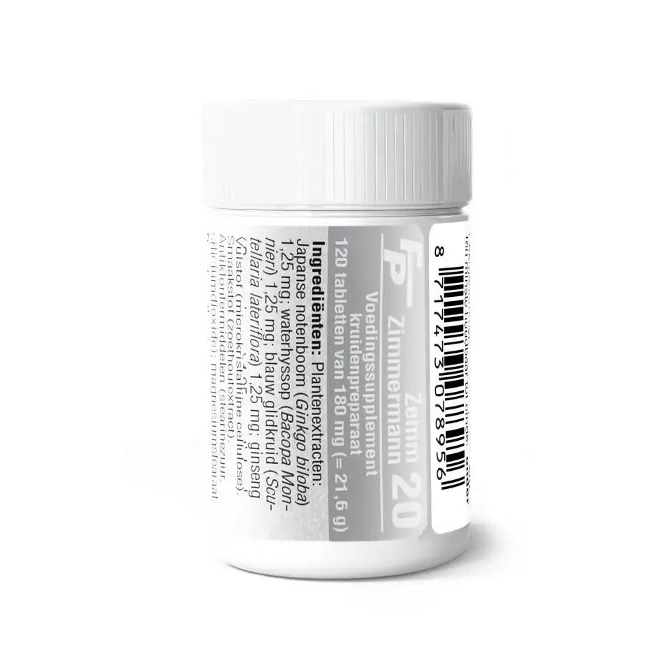 Medizimm Zemm 20 120 tabletten