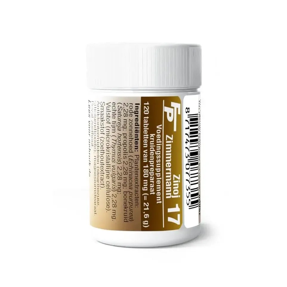 Medizimm Zinoj 17 120 tabletten