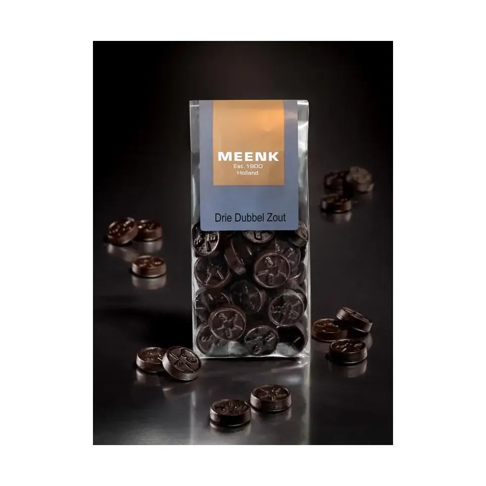 Meenk 3 Dubbel zoute drop 180 gram
