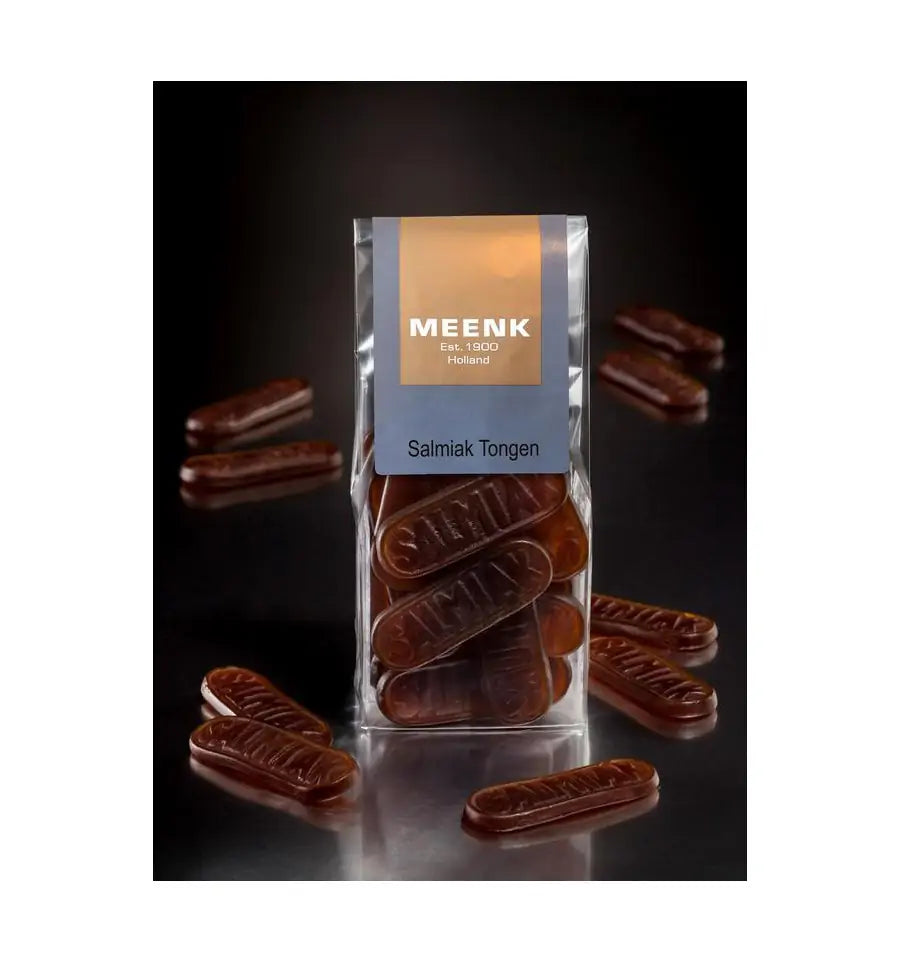 Meenk Salmiak tongen 170 gram