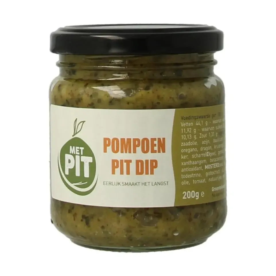 Met Pit Pompoenpit dip 200 gram