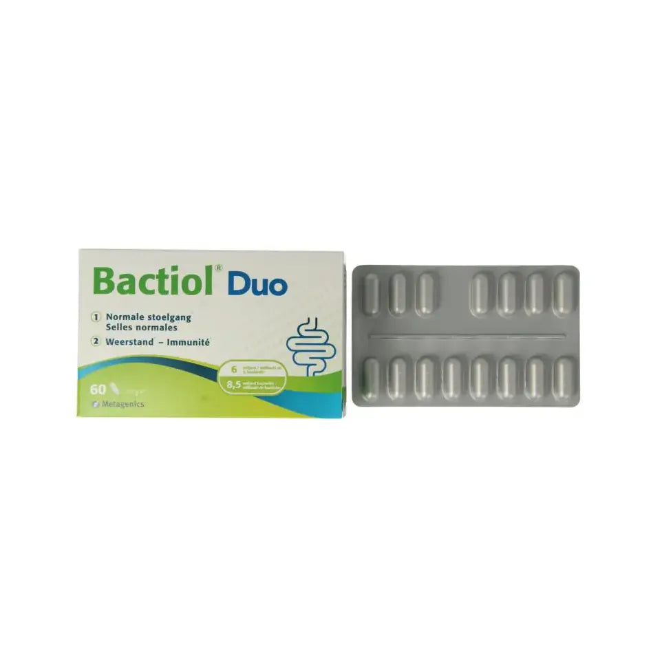 Metagenics bactiol duo nf 60 capsules