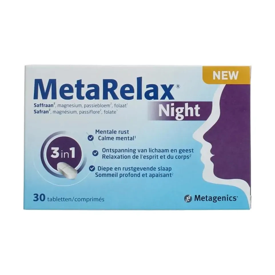 Metagenics Metarelax night 30 tabletten
