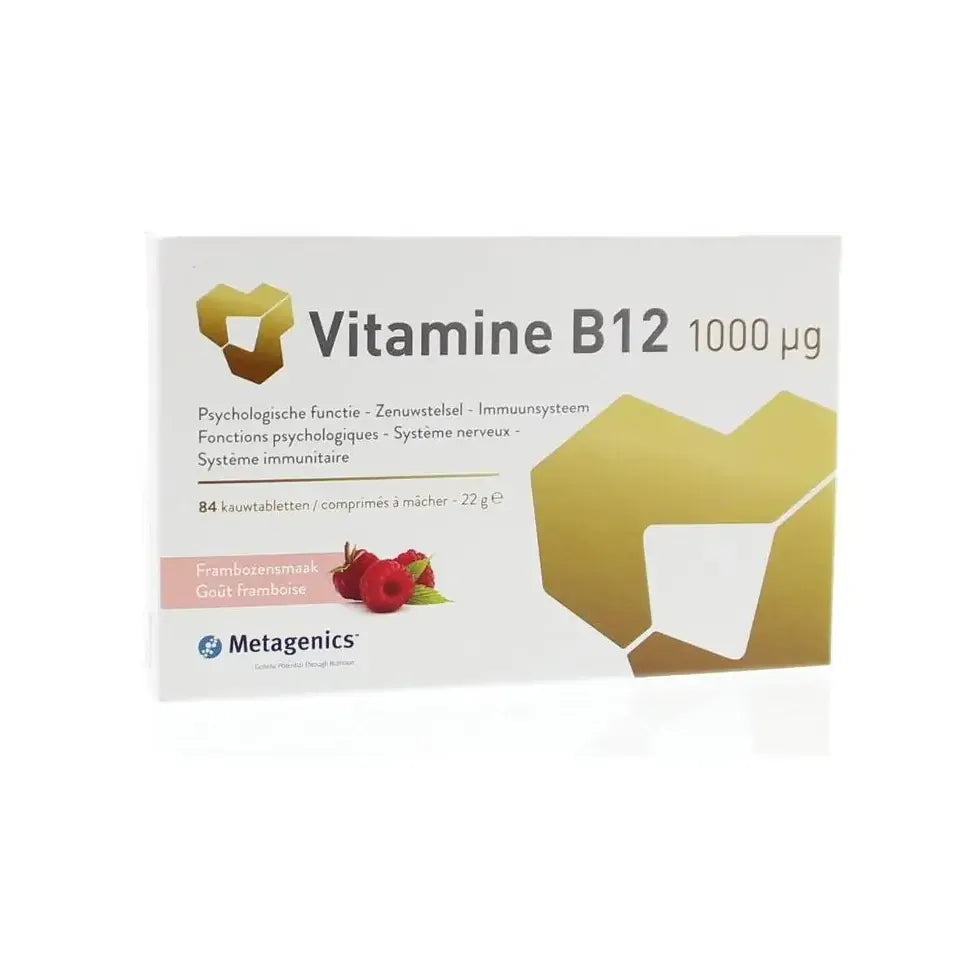 Metagenics Vitamine B12 1000 mcg 84 kauwtabletten