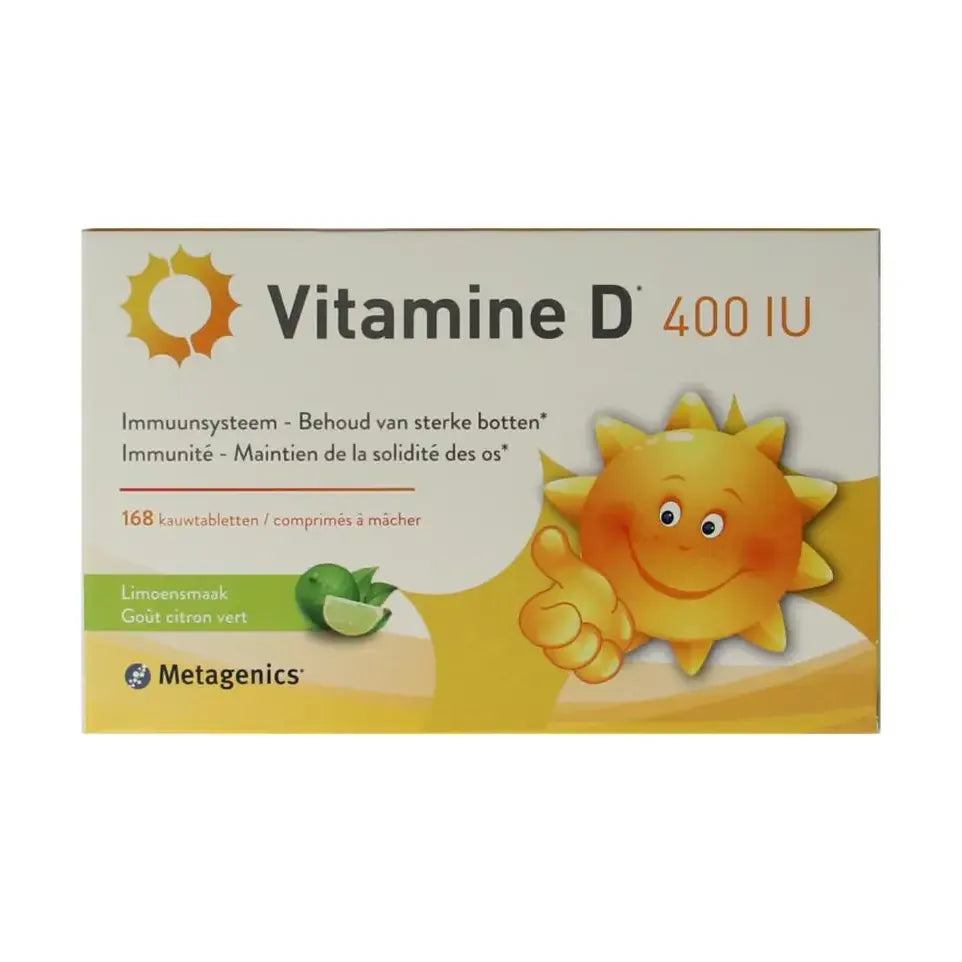 Metagenics Vitamine D 400IU NFD 168 capsules