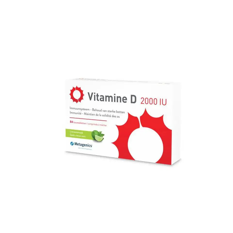 Metagenics Vitamine D 50 mcg 84 kauwtabletten