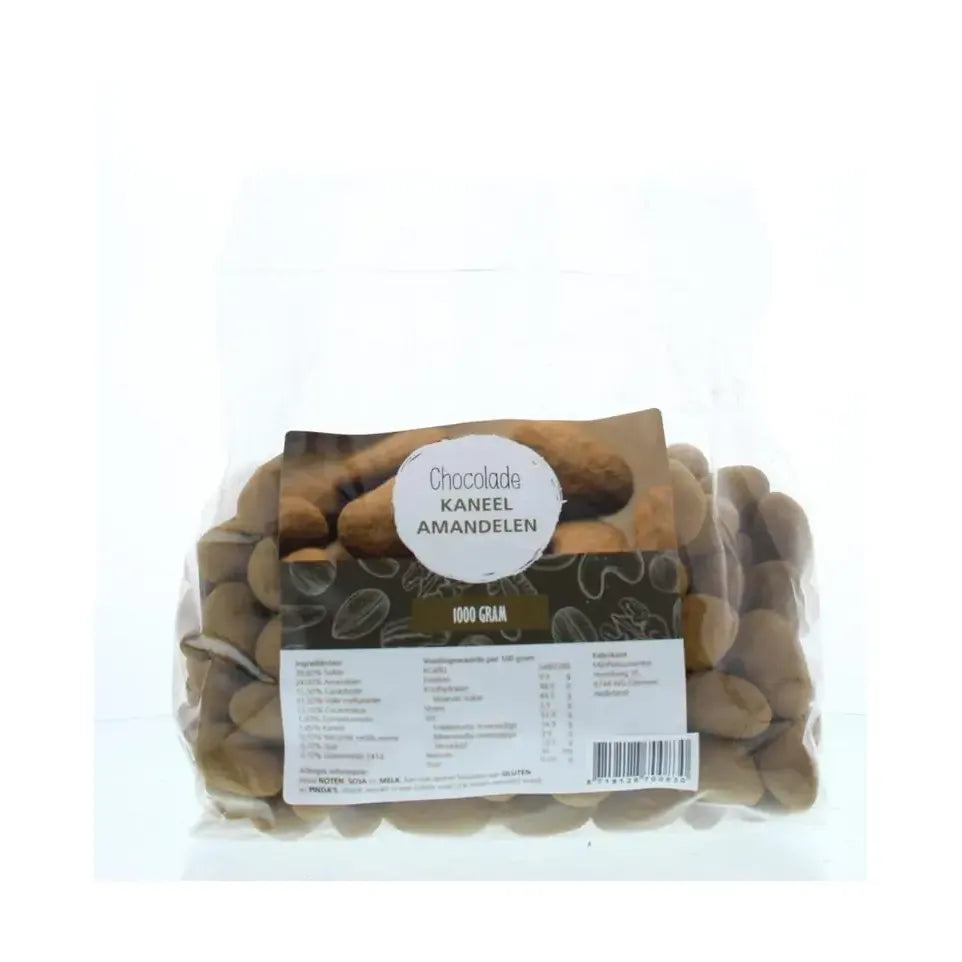 Mijnnatuurwinkel Chocolade kaneel amandelen 1 kg