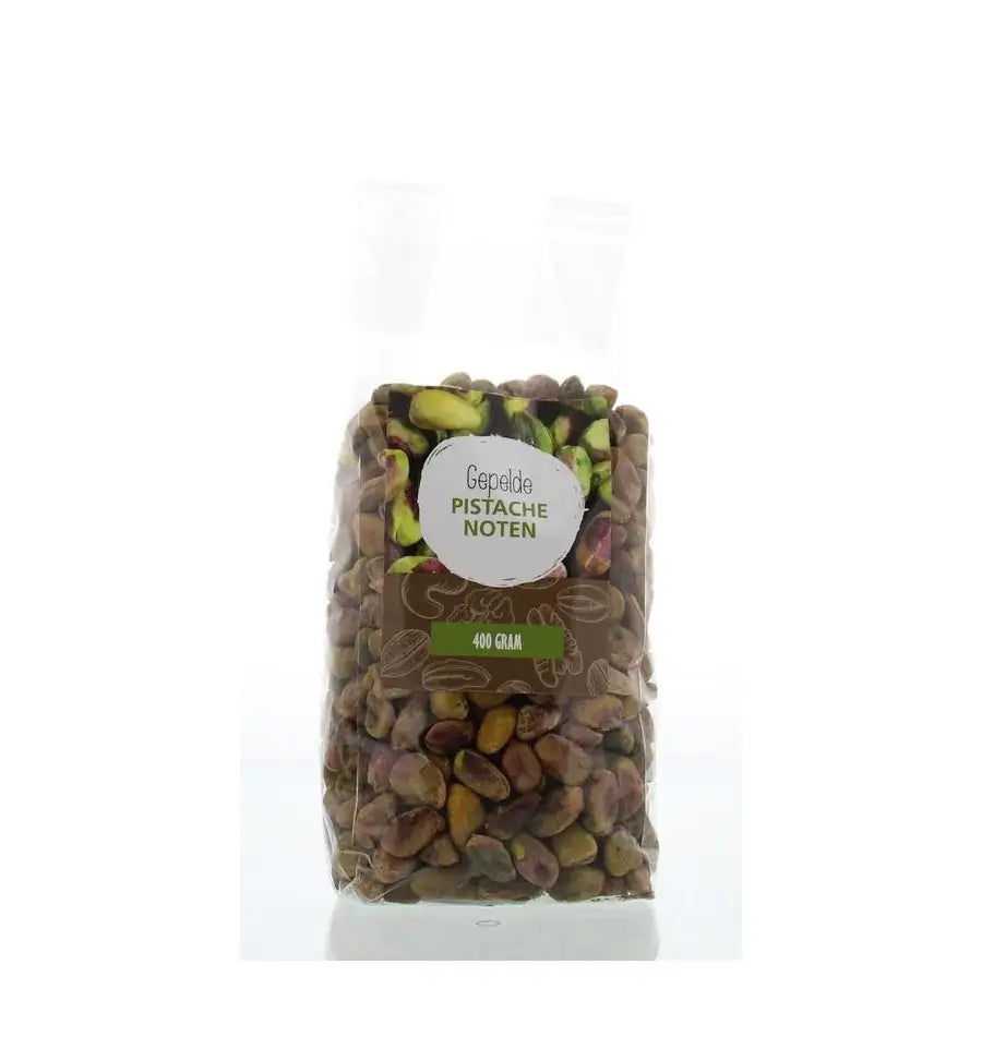 Mijnnatuurwinkel Gepelde pistache noten 400 gram