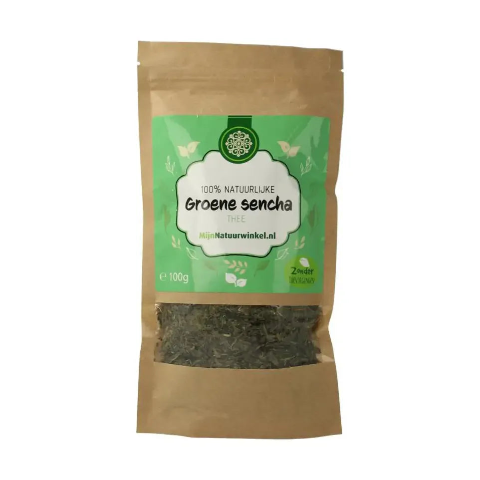 Mijnnatuurwinkel Groene sencha thee 100 gram