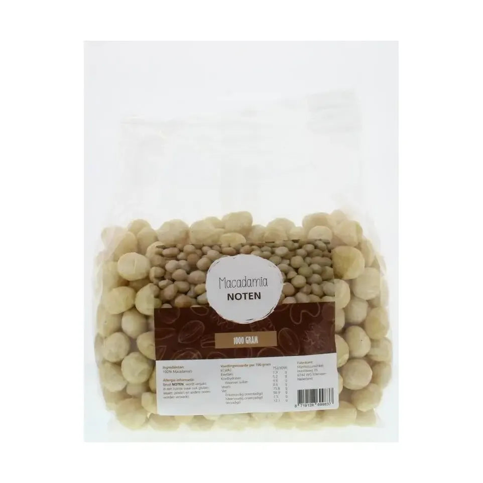 Mijnnatuurwinkel Macadamia noten 1 kg