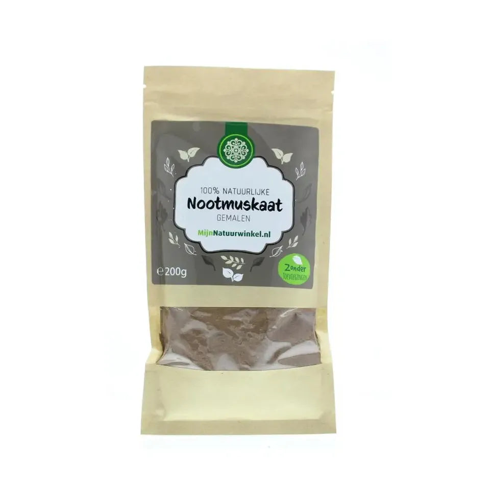 Mijnnatuurwinkel Nootmuskaat gemalen 200 gram