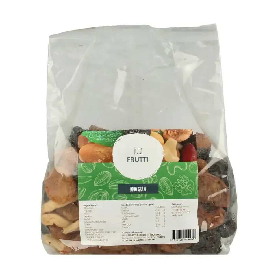 Mijnnatuurwinkel Tutti frutti 1 kg