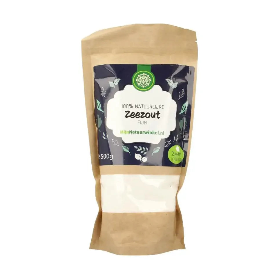 Mijnnatuurwinkel Zeezout fijn 500 gram