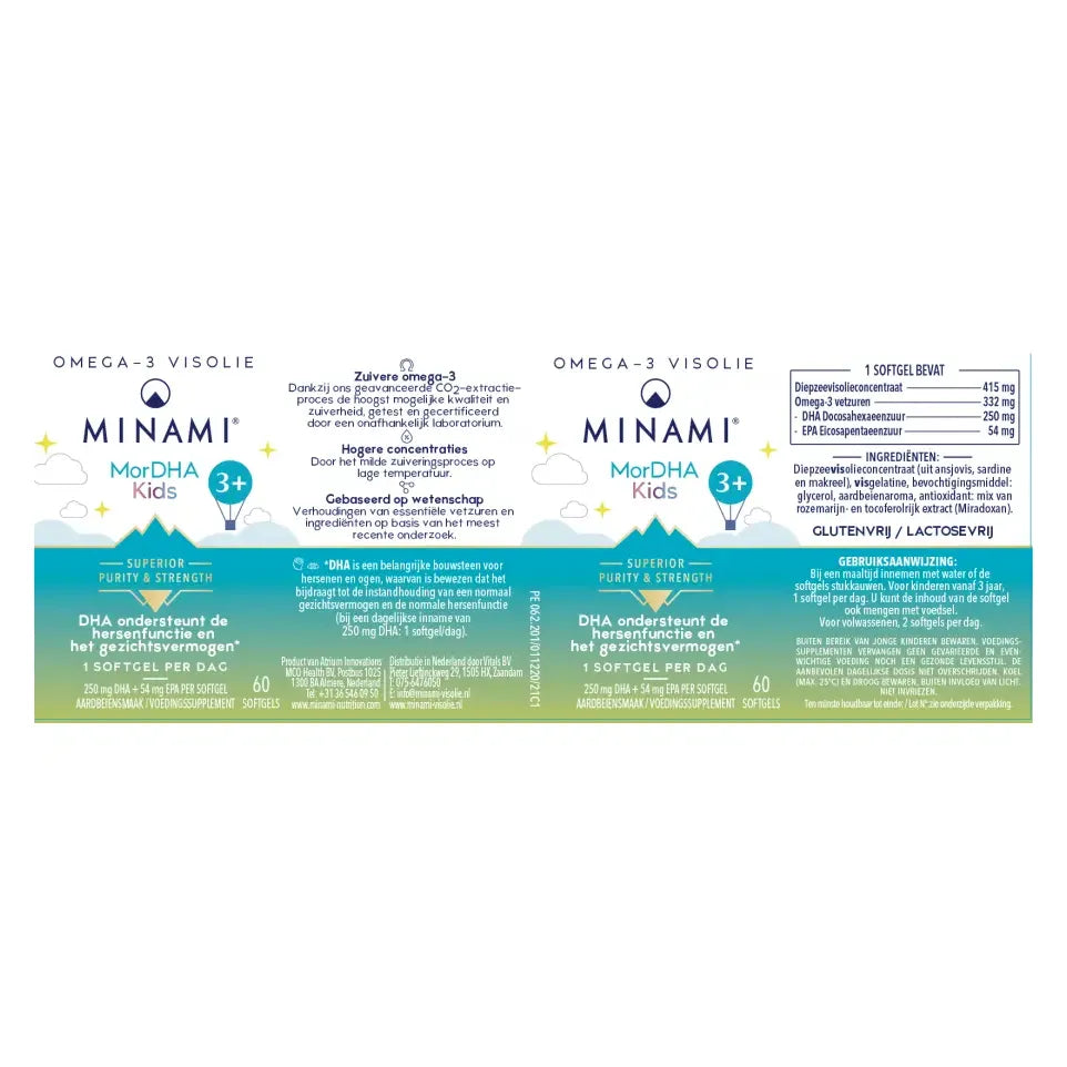 Minami MorDHA Kids 60 softgels