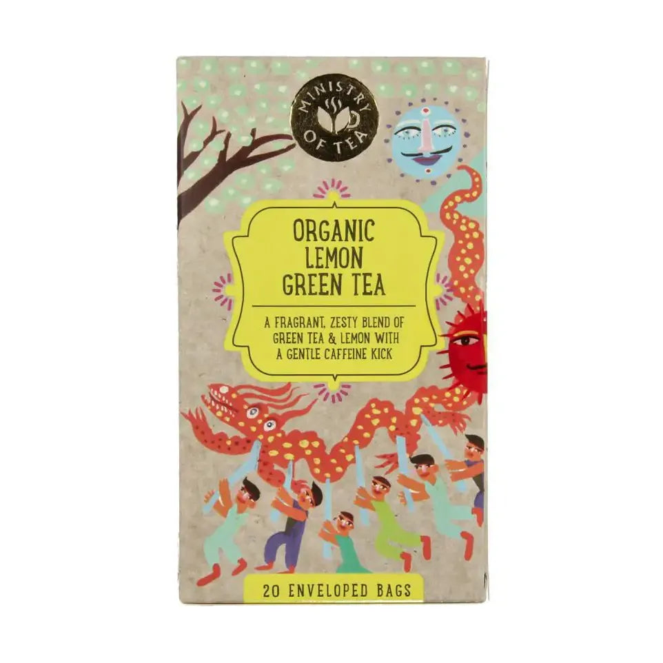 Ministry Of Tea Lemon green tea biologisch 20 zakjes