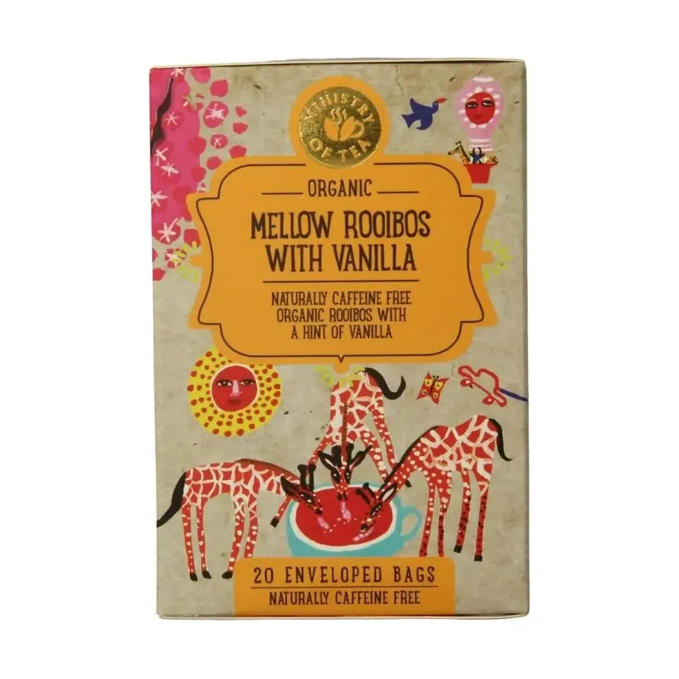 Ministry Of Tea Mellow vanilla rooibos 20 zakjes