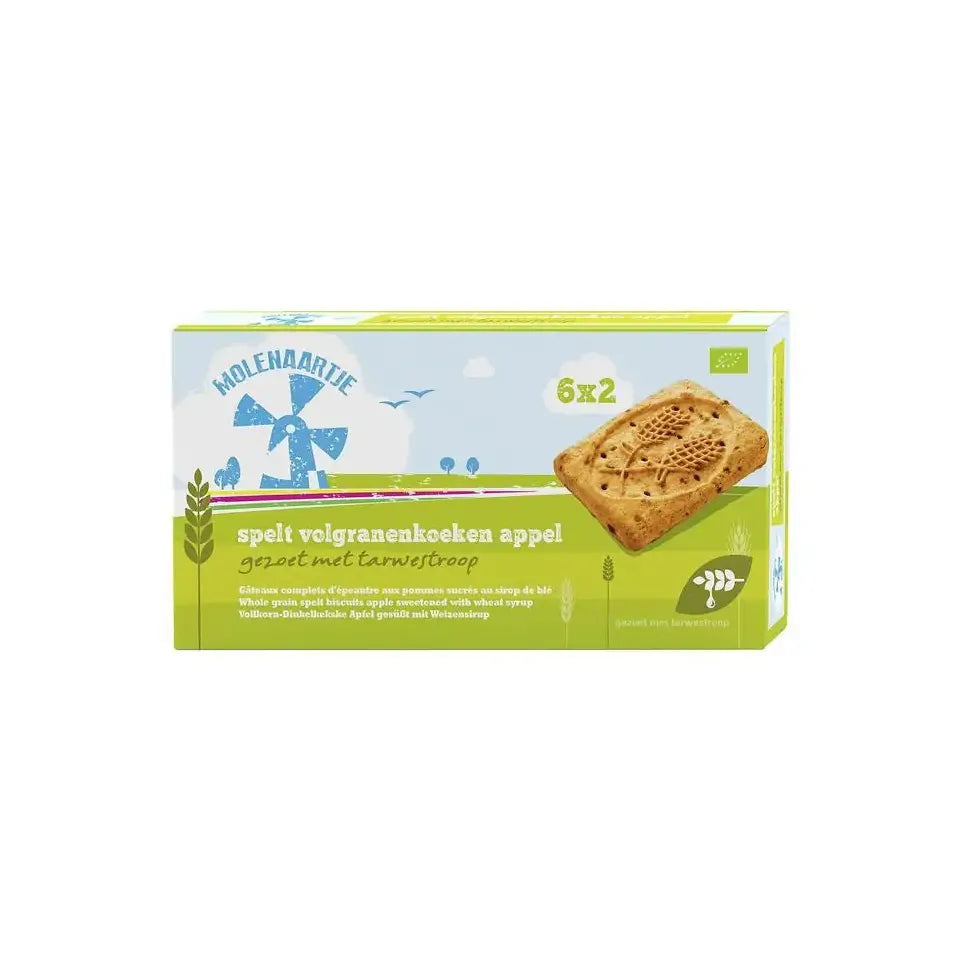 Molenaartje Speltkoek volgranen appel 240 gram
