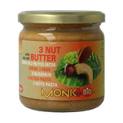 Monki 3 notenpasta biologisch 330 gram