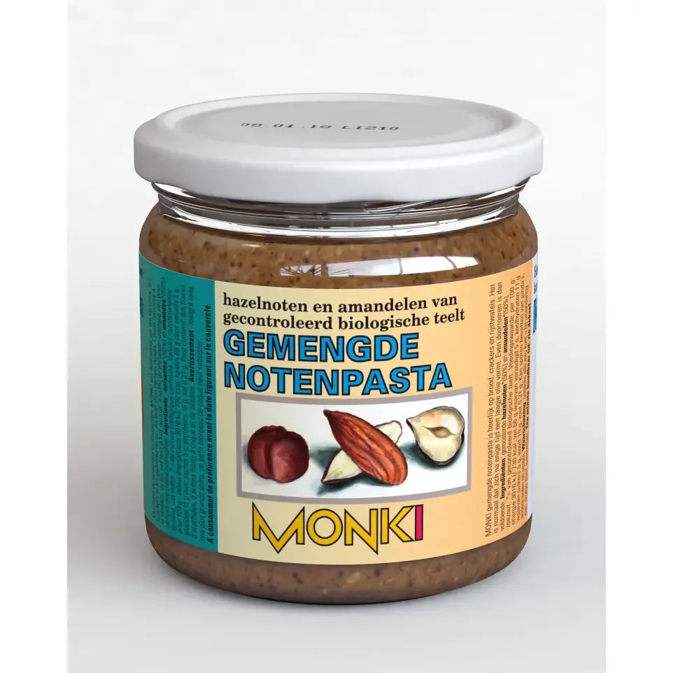 Monki Gemengde notenpasta met zout 330 gram
