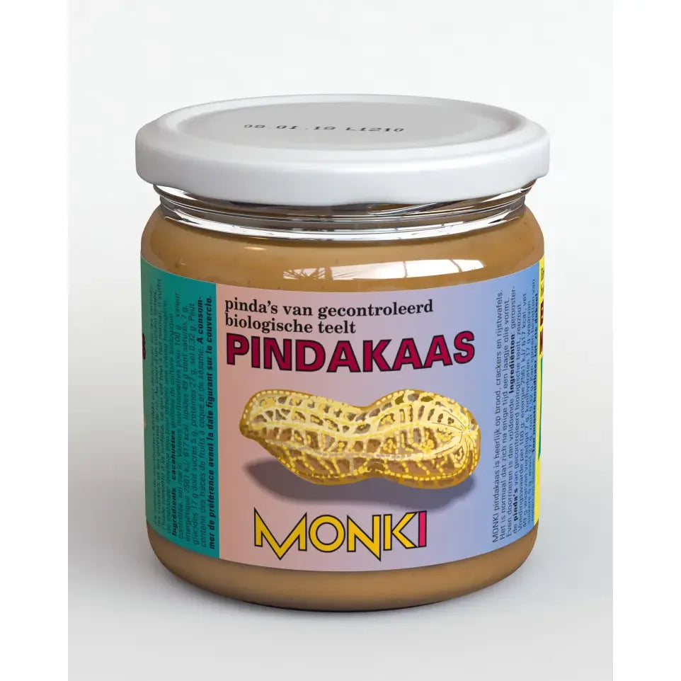 Monki Pindakaas met zout 330 gram