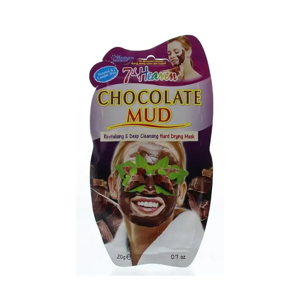 Montagne 7th Heaven gezichtsmasker chocolate mud 20 gram