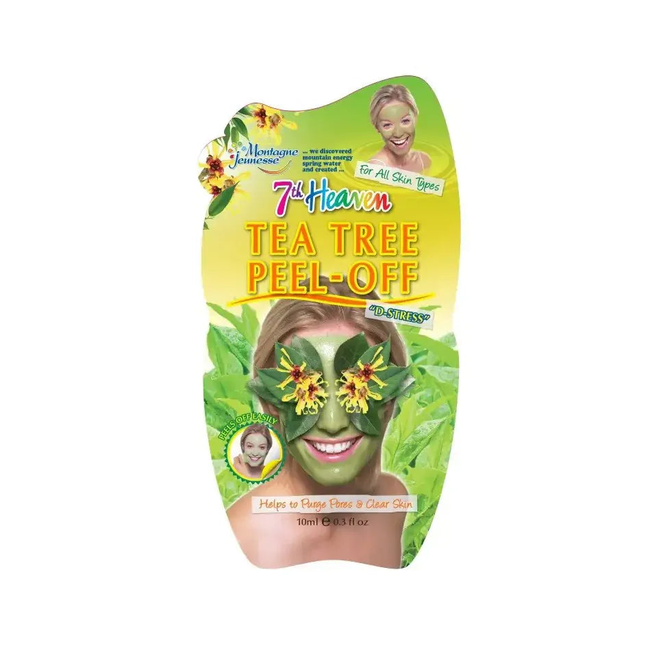 Montagne 7th Heaven gezichtsmasker tea tree peel-off 10 ml