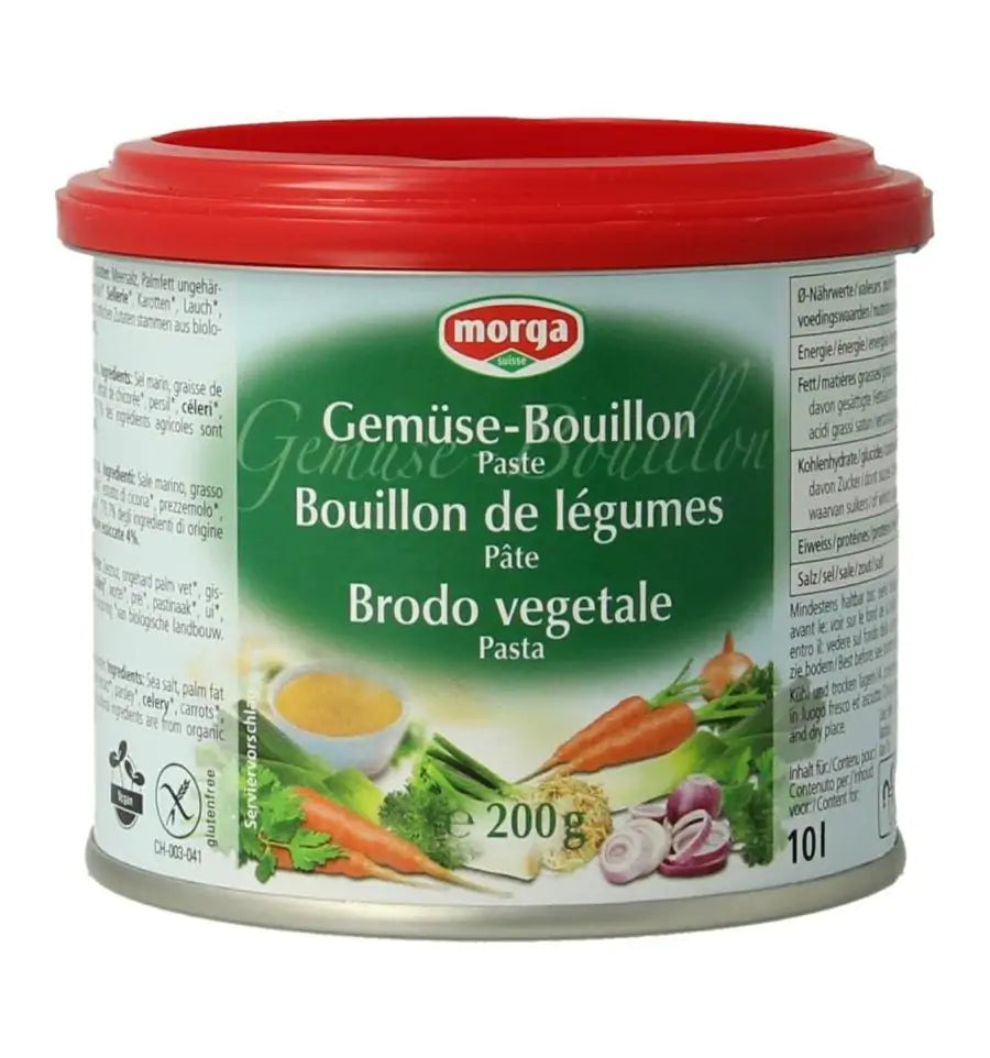 Morga Groentebouillon pasteus 200 gram