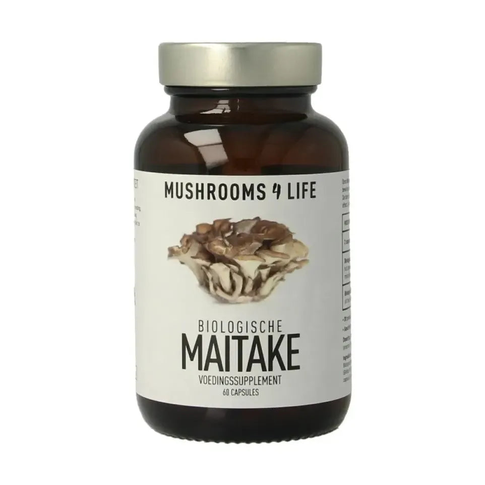 Mushrooms For Life Maitake biologisch 60 capsules