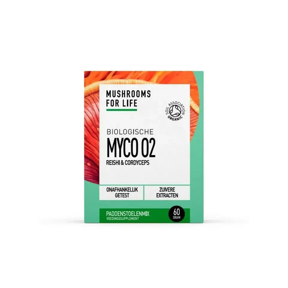 Mushrooms For Life Myco 02 poeder biologisch 60 gram