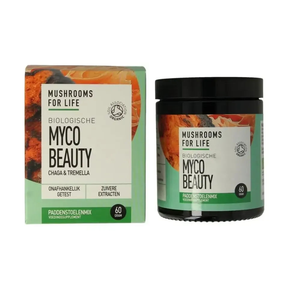 Mushrooms For Life Myco beauty poeder biologisch 60 gram