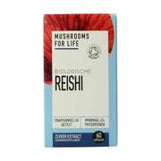 Mushrooms For Life Reishi biologisch 60 capsules