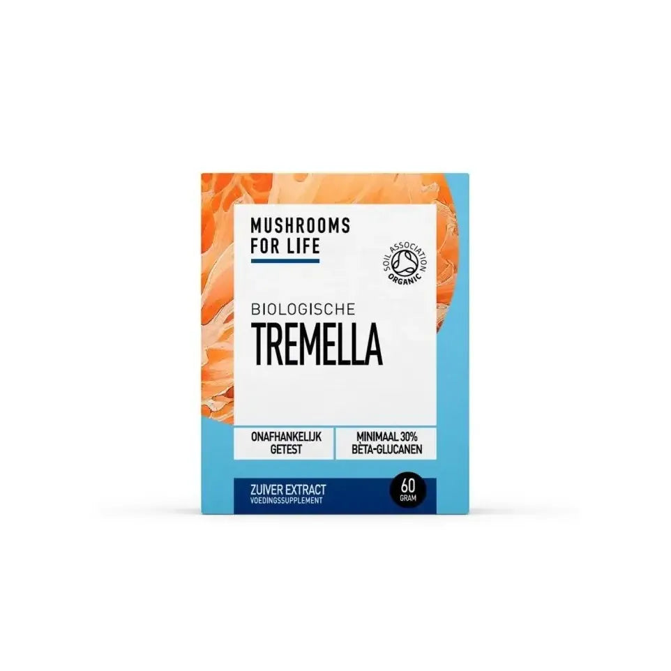 Mushrooms For Life Tremella poeder biologisch 60 gram