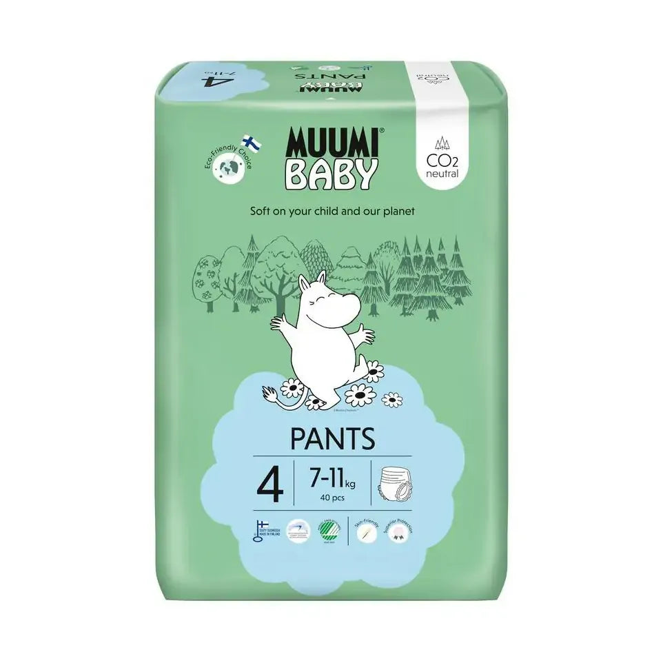 Muumi Baby Baby luierbroekje 4 7-11kg 40 stuks