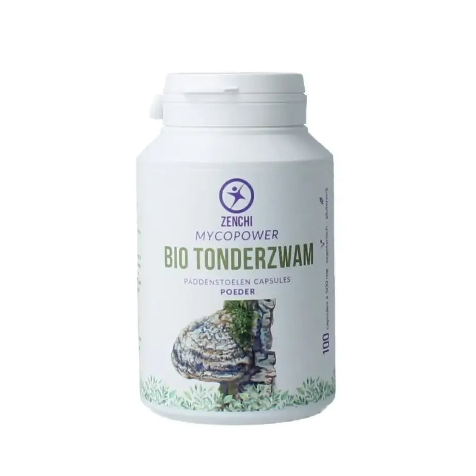 Mycopower Tonderzwam biologisch 100 capsules