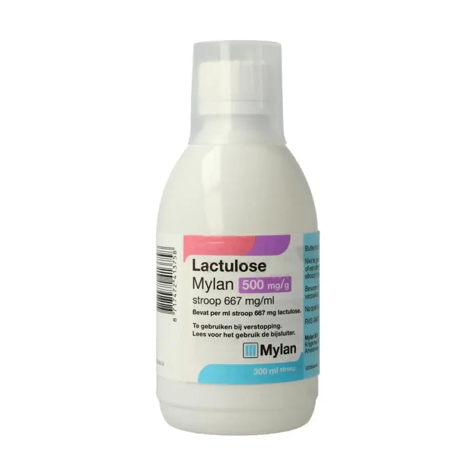 Mylan Lactulose stroop 500 mg 300 ml