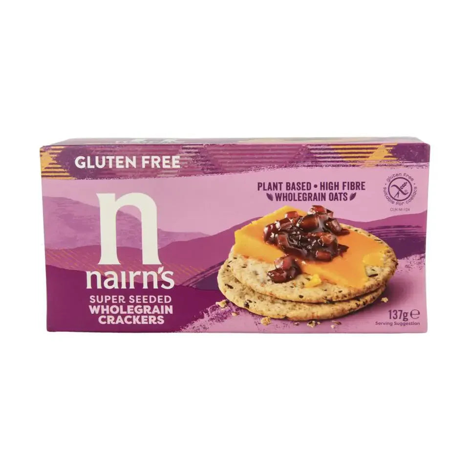Nairns Oatcrackers super seeded 137 gram