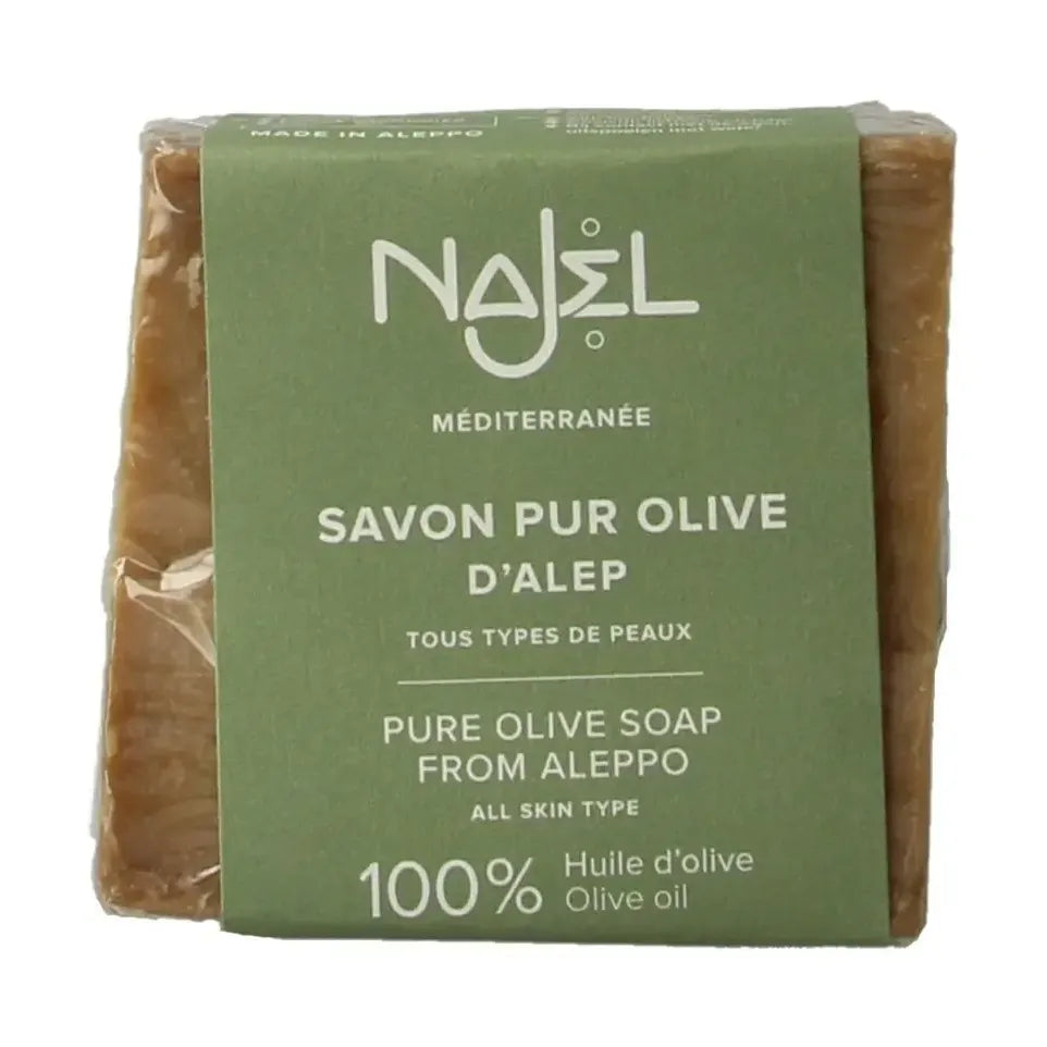 Najel Aleppo zeep olijf olie 100% 200 gram