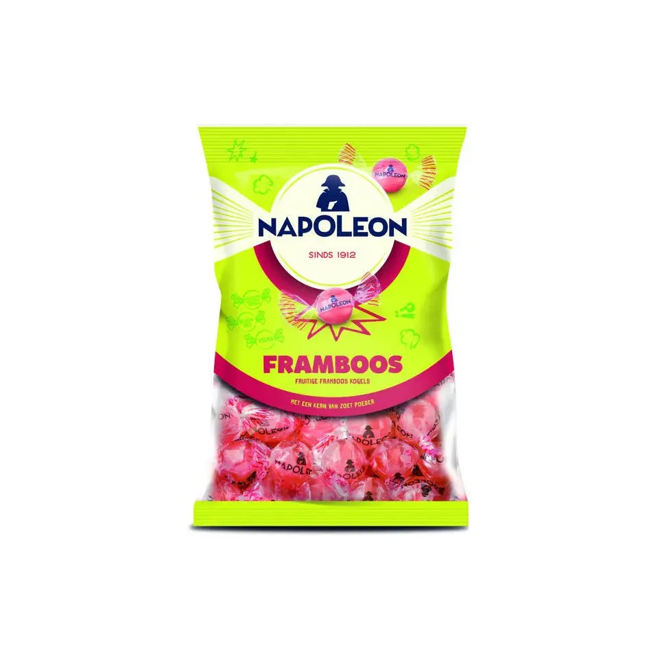 Napoleon Framboos kogels 150 gram