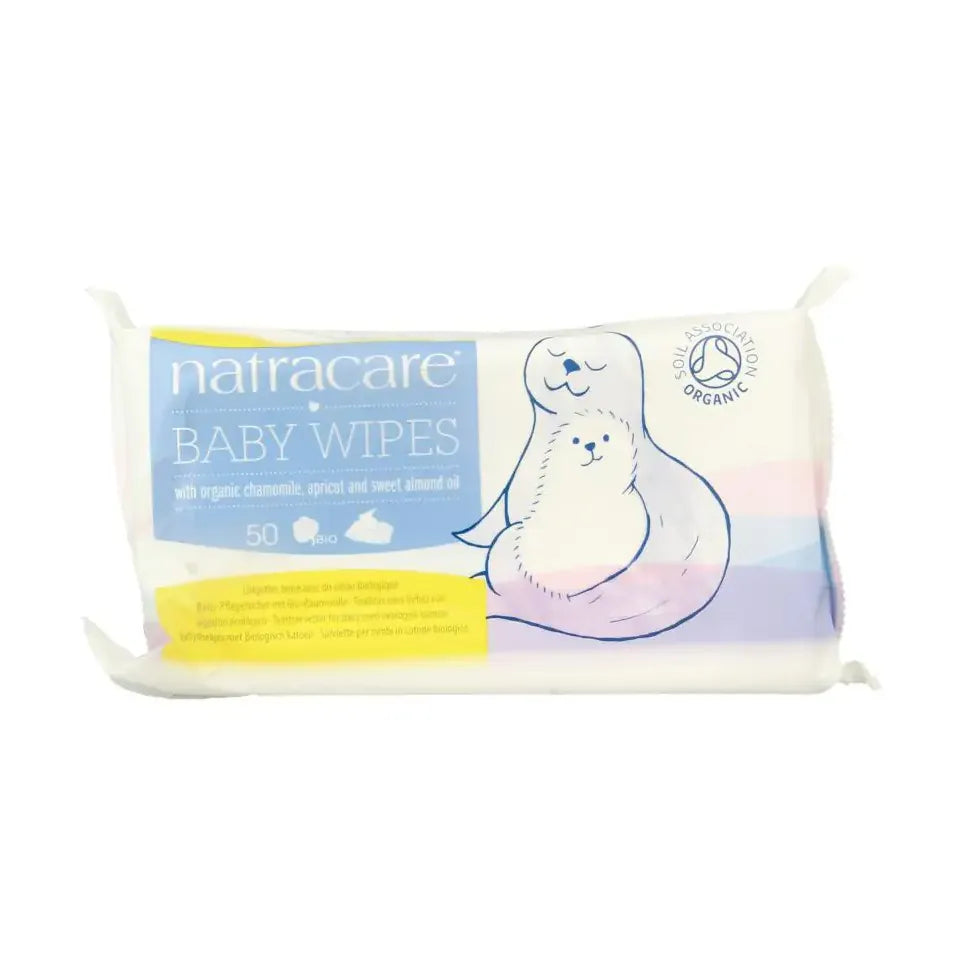 Natracare Babydoekjes 50 stuks
