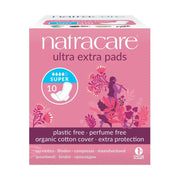 Natracare Maandverband ultra extra super 10 stuks