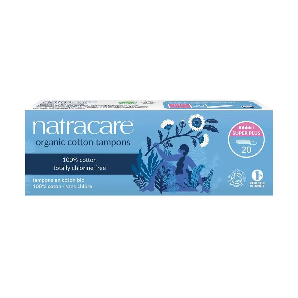 Natracare Tampons katoen super plus 20 stuks