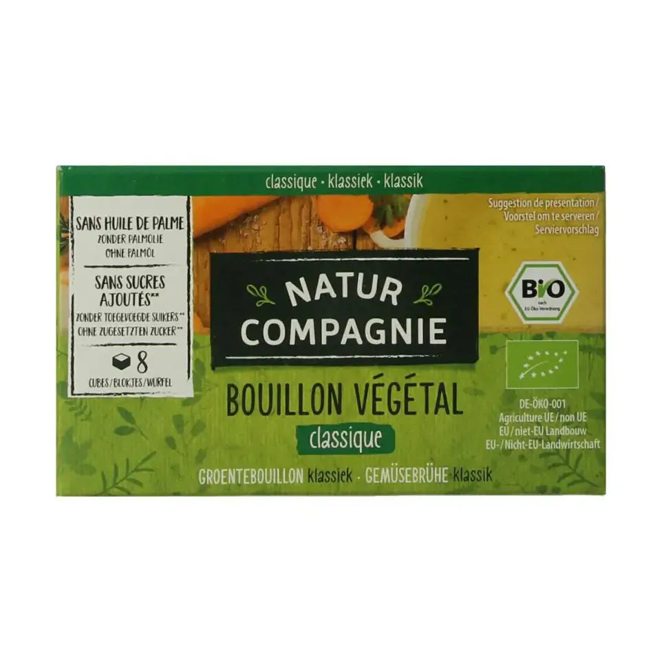Natur Compagnie Groentebouillonblokjes met zout 84 gram