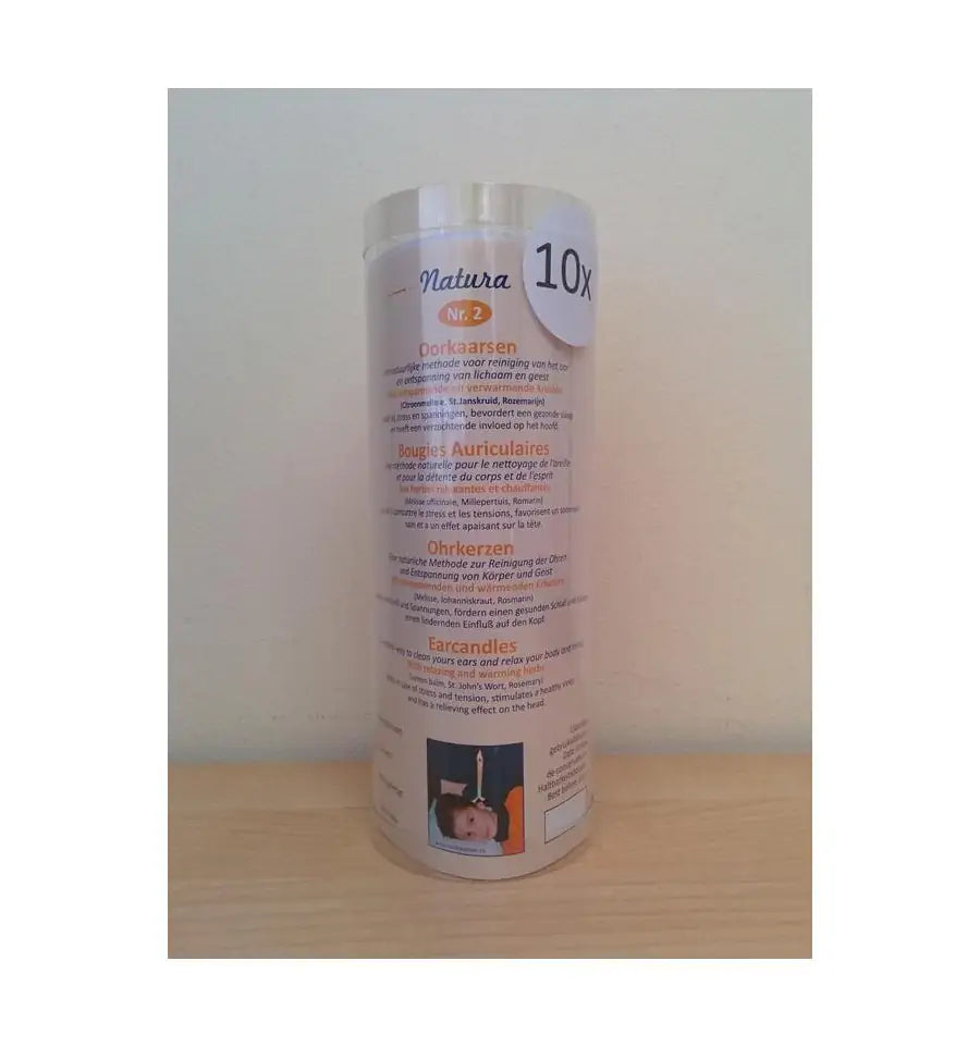 Natura Oorkaarsen ontspannend en verwarmend nr.2 10 stuks