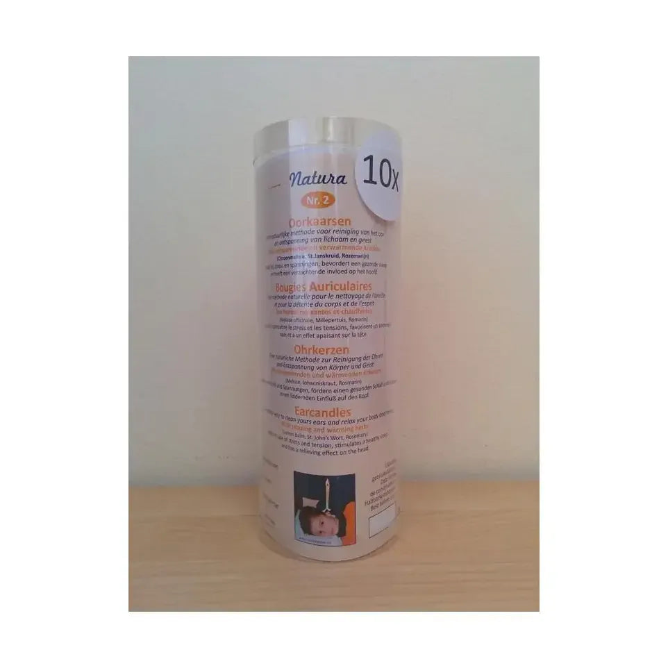 Natura Oorkaarsen ontspannend en verwarmend nr.2 10 stuks