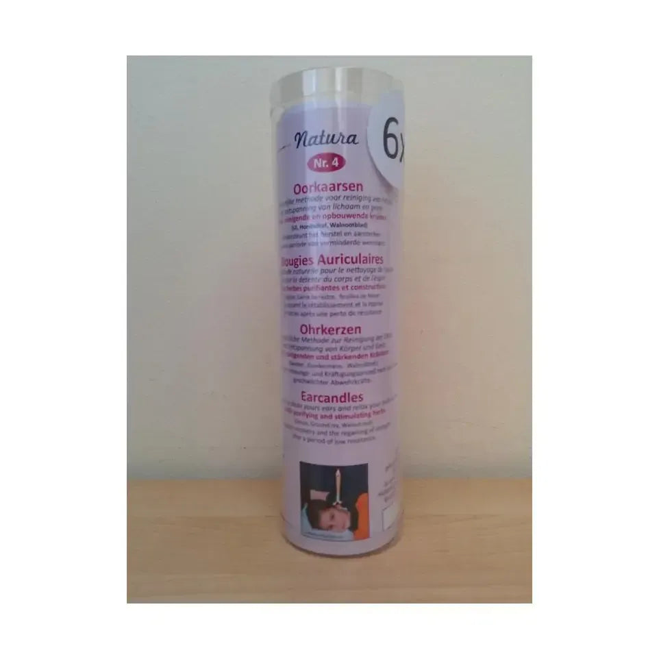 Natura Oorkaarsen reinigend en opbouwend nr.4 6 stuks