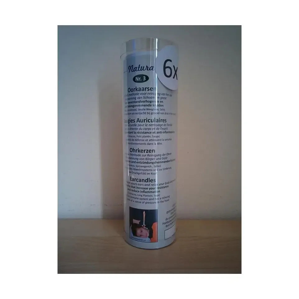 Natura Oorkaarsen weerstandverhogend nr.3 6 stuks